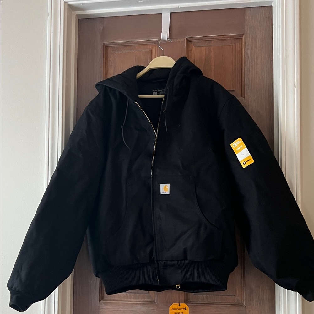Carhartt Kids Black Puffer Jacket